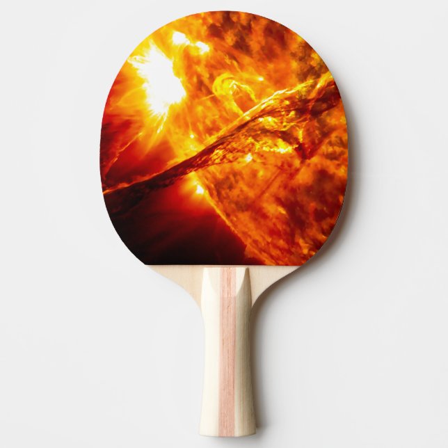 Sun Eruption - Giant Prominence Ping Pong Paddle (Front)