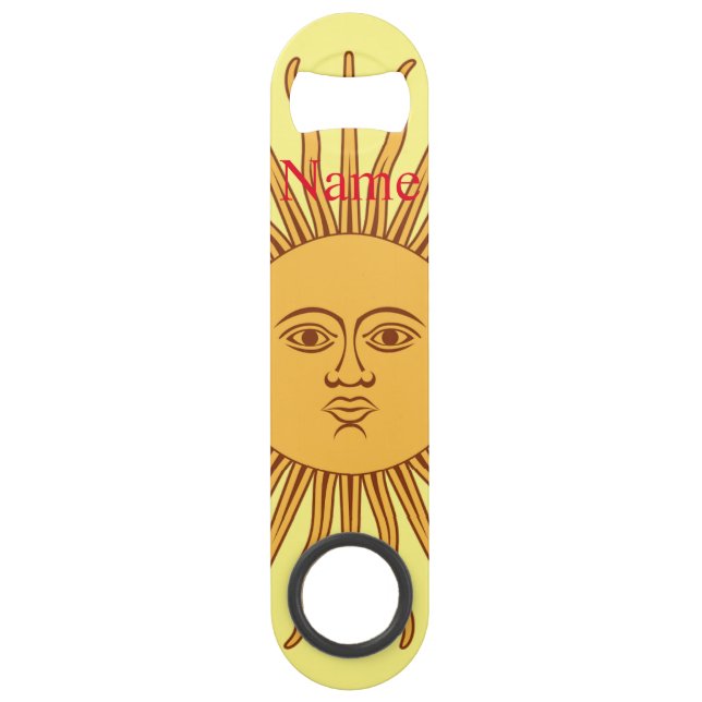 Sun face Art Illustration Thunder_Cove (Front)