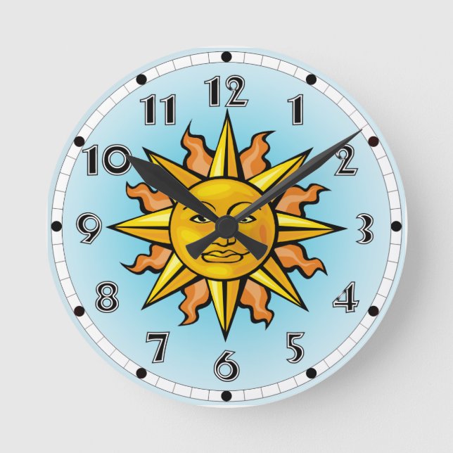 Sun Face Clock (Front)