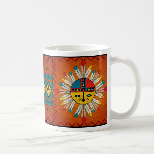 Sun Face Coffee Mug (Right)