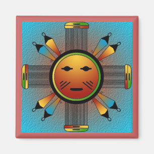 Sun Face Magnet