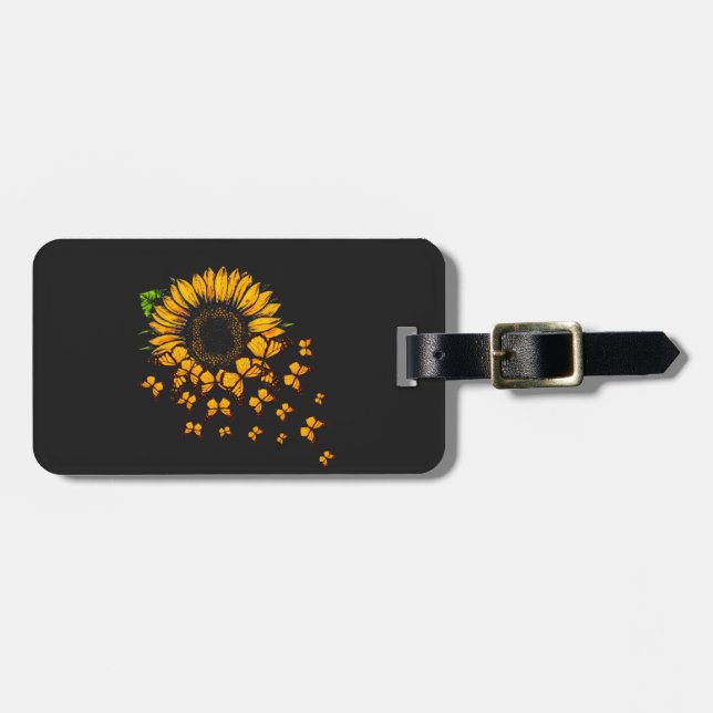 Sun flight luggage tag (Front Horizontal)