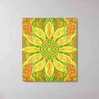 Sun Flower Bohemian Floral Helianthus Sunflower 