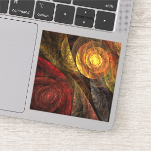 Sun Flower Floral Modern Abstract Art Pattern