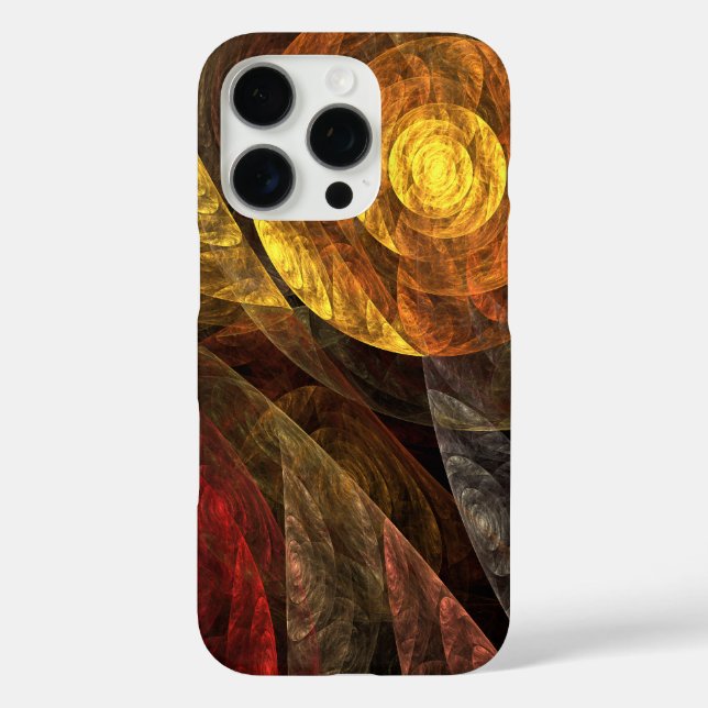 Sun Flower Floral Modern Abstract Art Pattern Case-Mate iPhone Case (Back)