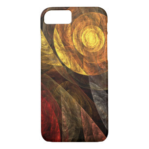 Sun Flower Floral Modern Abstract Art Pattern iPhone 8/7 Case