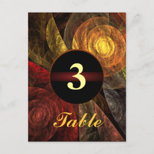 Sun Flower Floral Modern Abstract Art Pattern Postcard
