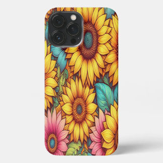 Sun Flower Slim Phone case