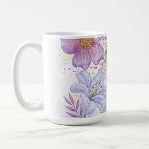 Sun Flower Water Colour Designed Coffee Mug