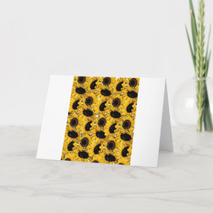 sun flowers petals swim dive marine nature yellow card