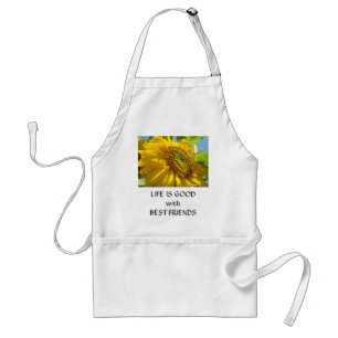 SUN FLOWERS, SUNFLOWERS APRONS COOKING KITCHEN