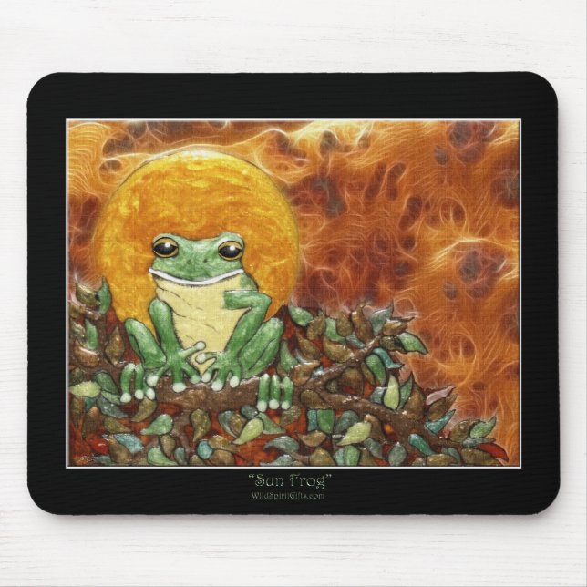 SUN FROG Mouse Pad (Front)