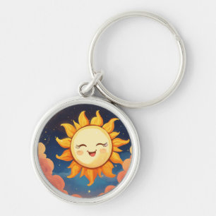 Sun fun small key ring