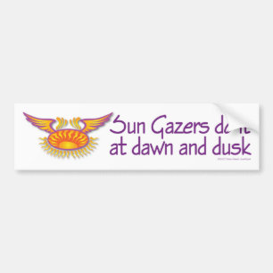 Sun Gazers Bumper Sticker