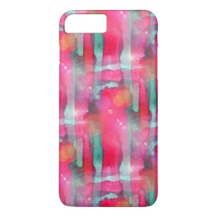 Sun glare abstract painted watercolor iPhone 8 plus/7 plus case