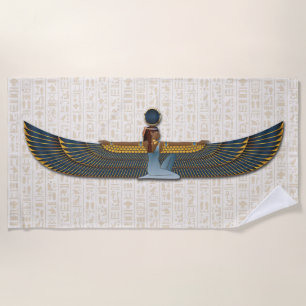 Sun Goddess Beach Towel Goddess Isis