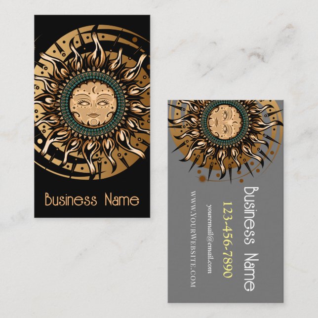 Sun Goddess Business Card (Front/Back)