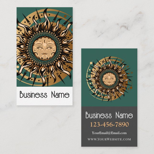 Sun Goddess Business Card (Front/Back)