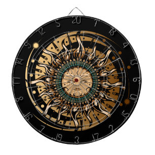 Sun Goddess Dartboard
