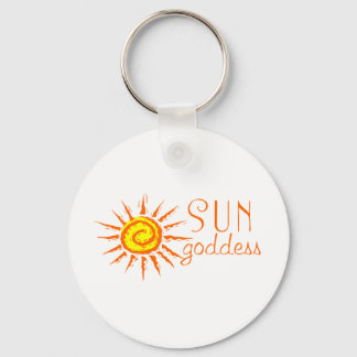 Sun Goddess Key Ring