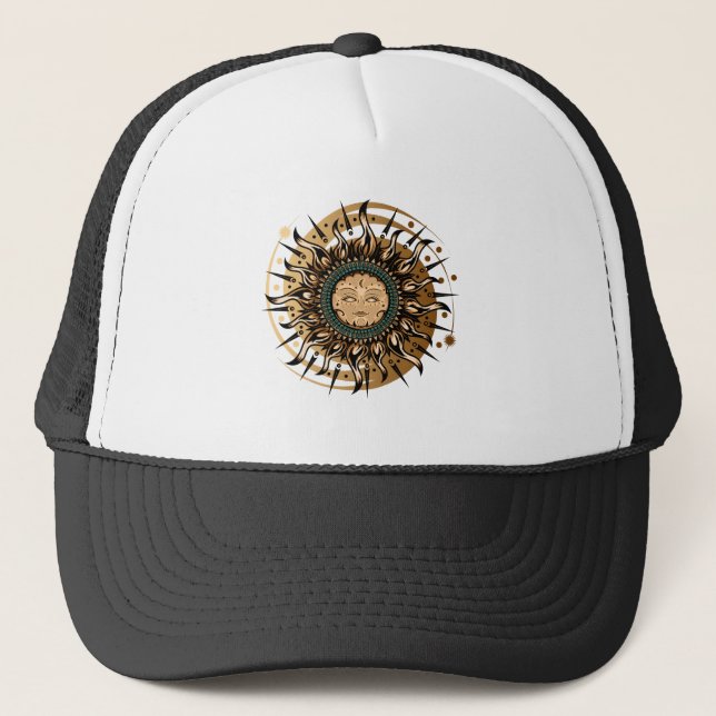 Sun Goddess Trucker Hat (Front)