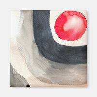 Sun grey and black abstract modern art