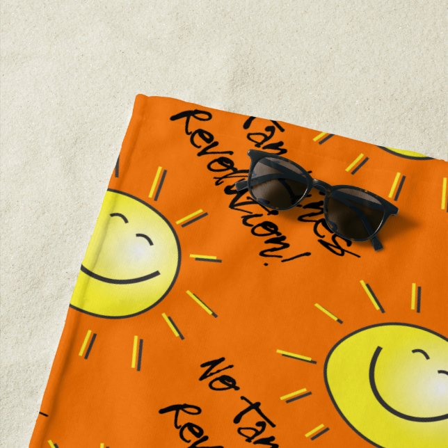 Sun Health - No Tan Lines Revolution Beach Towel (In Situ)