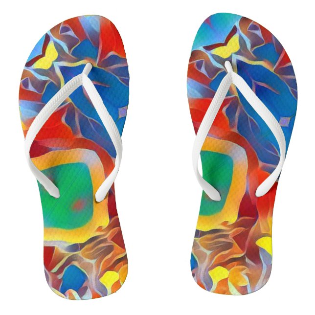 Sun Hot Summer  Flip Flops (Footbed)