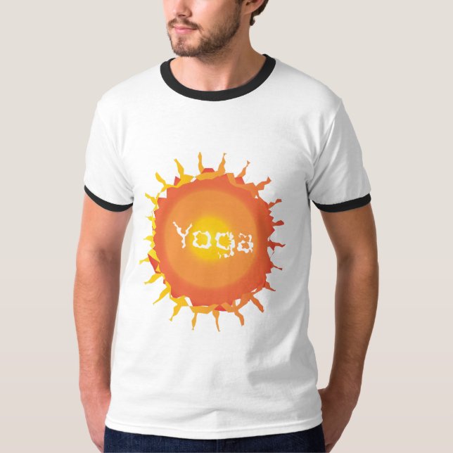 Sun Hot Yoga T-Shirt (Front)