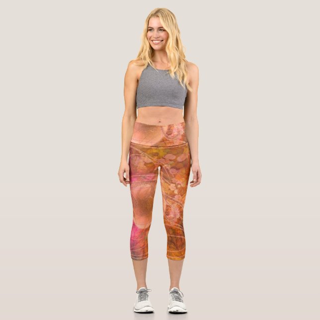 SUN IN PARADISE CAPRI LEGGINGS (Front)