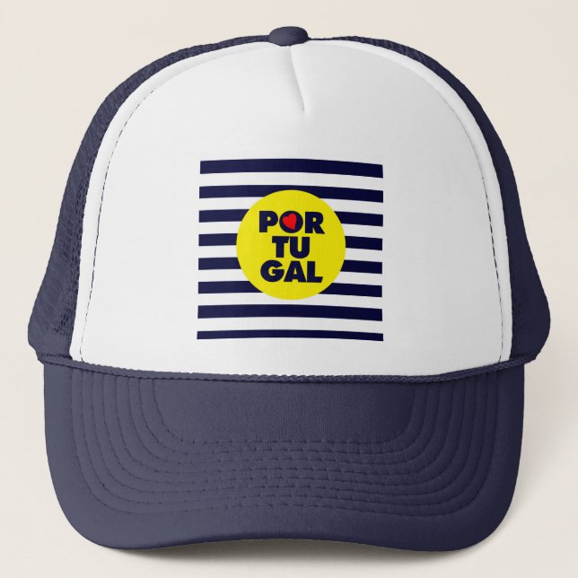 Sun in Portugal Trucker Hat (Front)