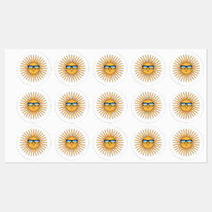 Sun in Shades Decals