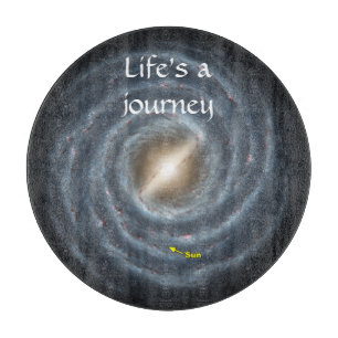 Sun in  the Milky Way NASA Cutting Board