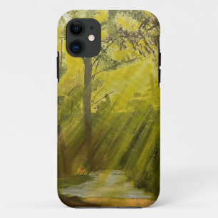 Sun in the Woods, by Gary Poling iPhone 11 Case