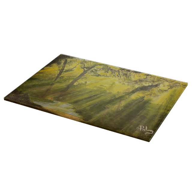 Sun in the Woods, by Gary Poling Cutting Board (Corner)