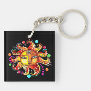 Sun Keychain