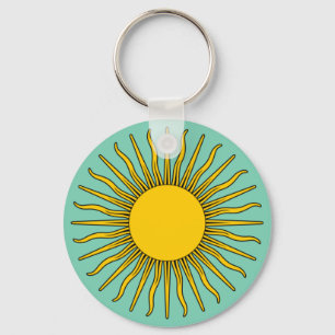 Sun Keychain