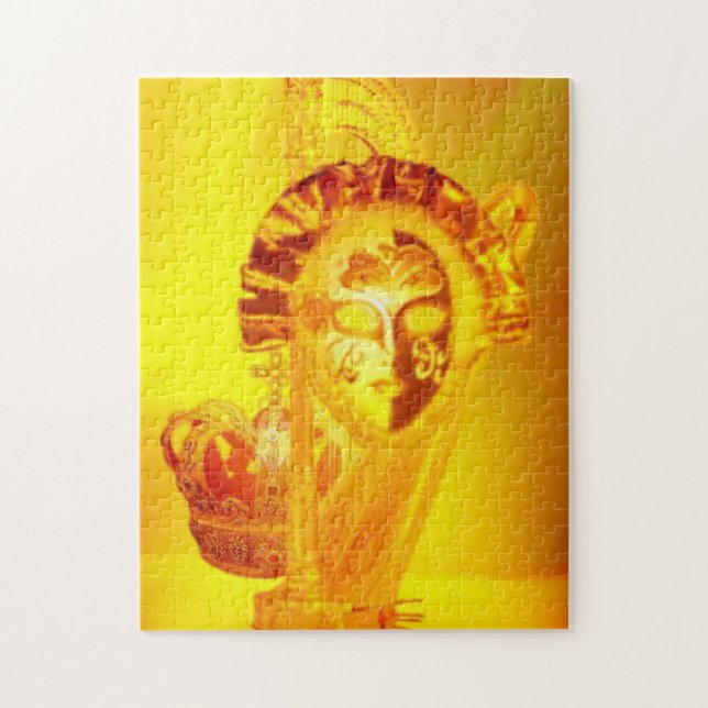 Sun King Puzzle (Vertical)