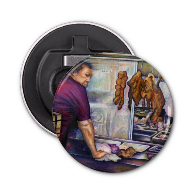 Sun-Kissed Chicken, Singapore Bottle Opener (Front)