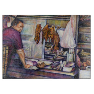 Sun-Kissed Chicken, Singapore Cutting Board