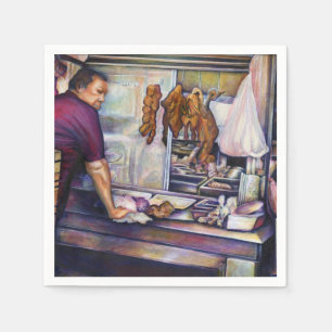 Sun-Kissed Chicken, Singapore Napkin