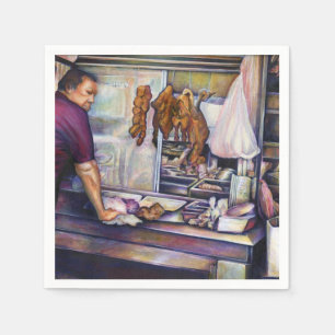 Sun-Kissed Singapore Napkin