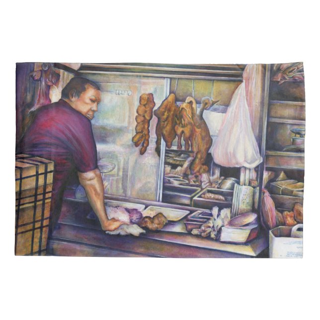 Sun-Kissed Singapore Pillowcase (Back)