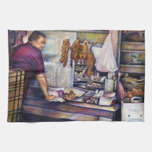 Sun-Kissed, Singapore Tea Towel