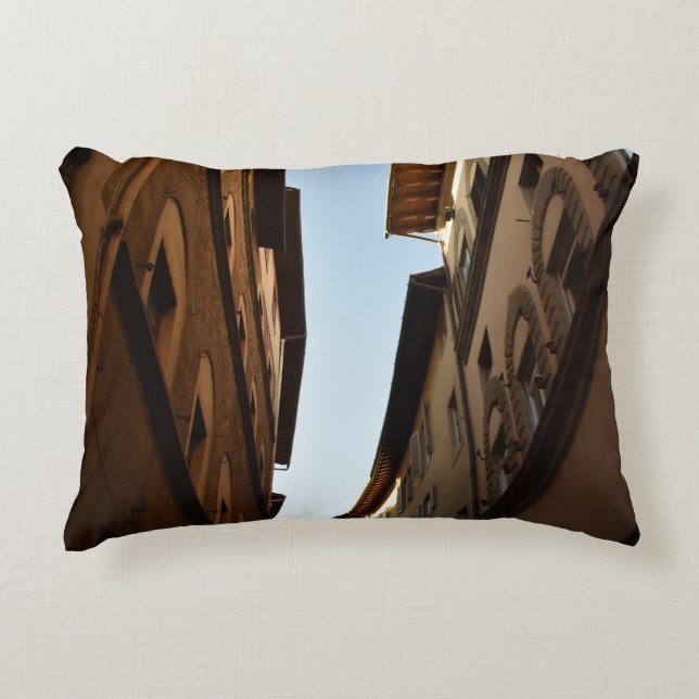 Sun-kissed Street Decorative Cushion (Front)