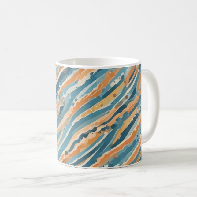 Sun-kissed Watercolors Coffee Mug (Front Right)