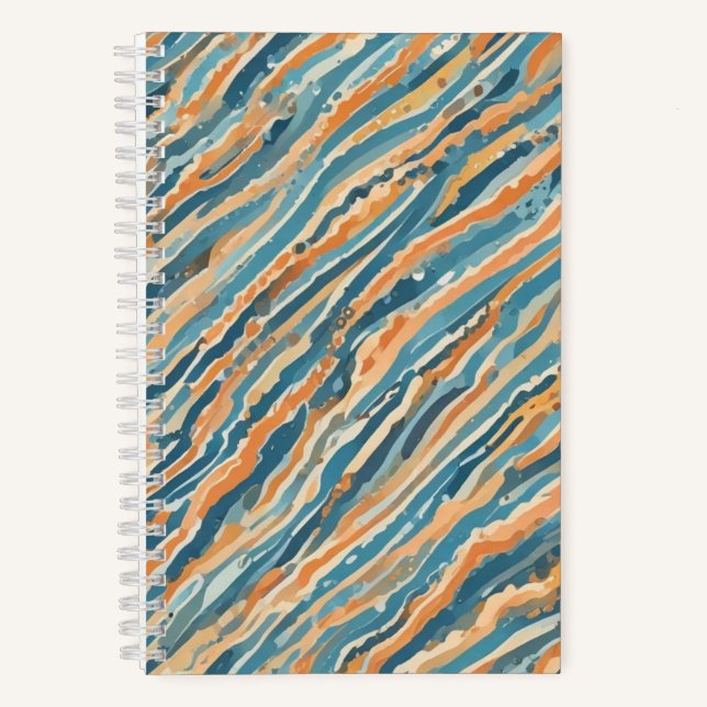 Sun-kissed Watercolors Notebook (Front)