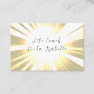 Sun, Life coach, Reiki, Counselor, Business Cards