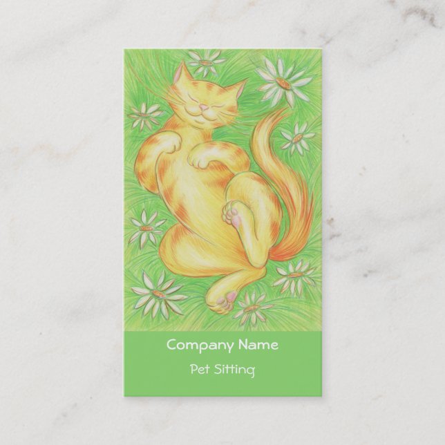 Sun Lover  business card (Front)