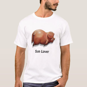 Sun Lover: Pig Roasting In Sunshine: Tanning: Rest T-Shirt